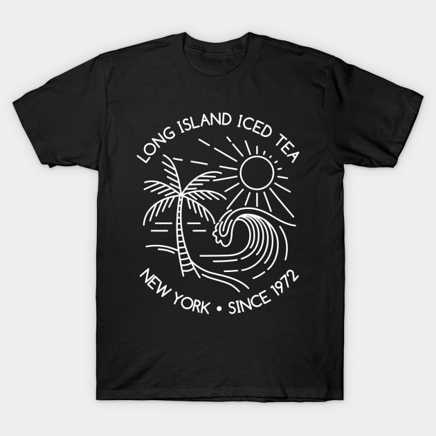 Long island iced tea - New York T-Shirt by All About Nerds